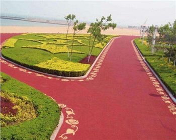 成都彩色透水地坪是道路最好的选择！